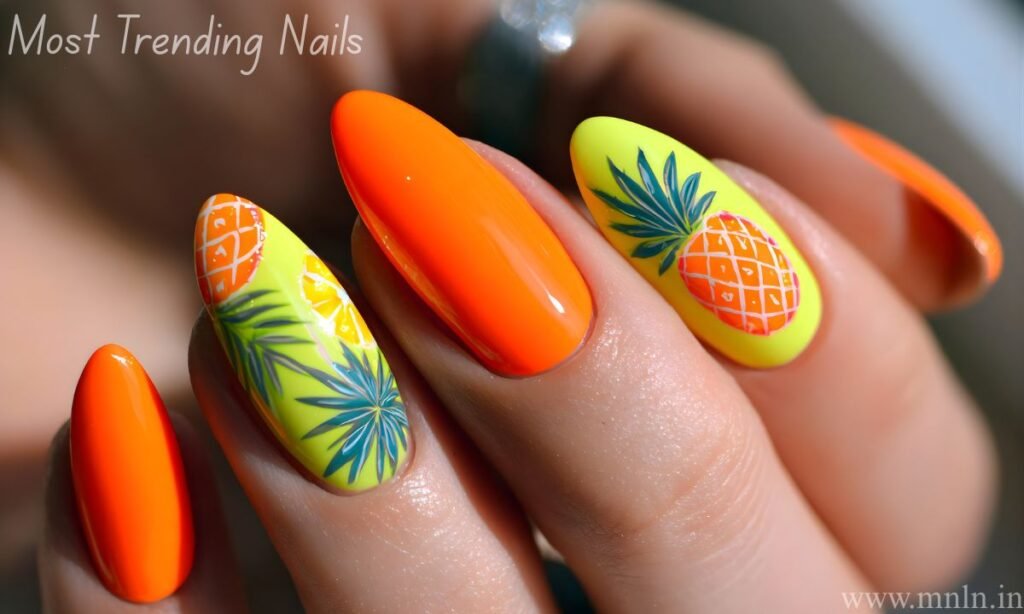 Almond Nails designs