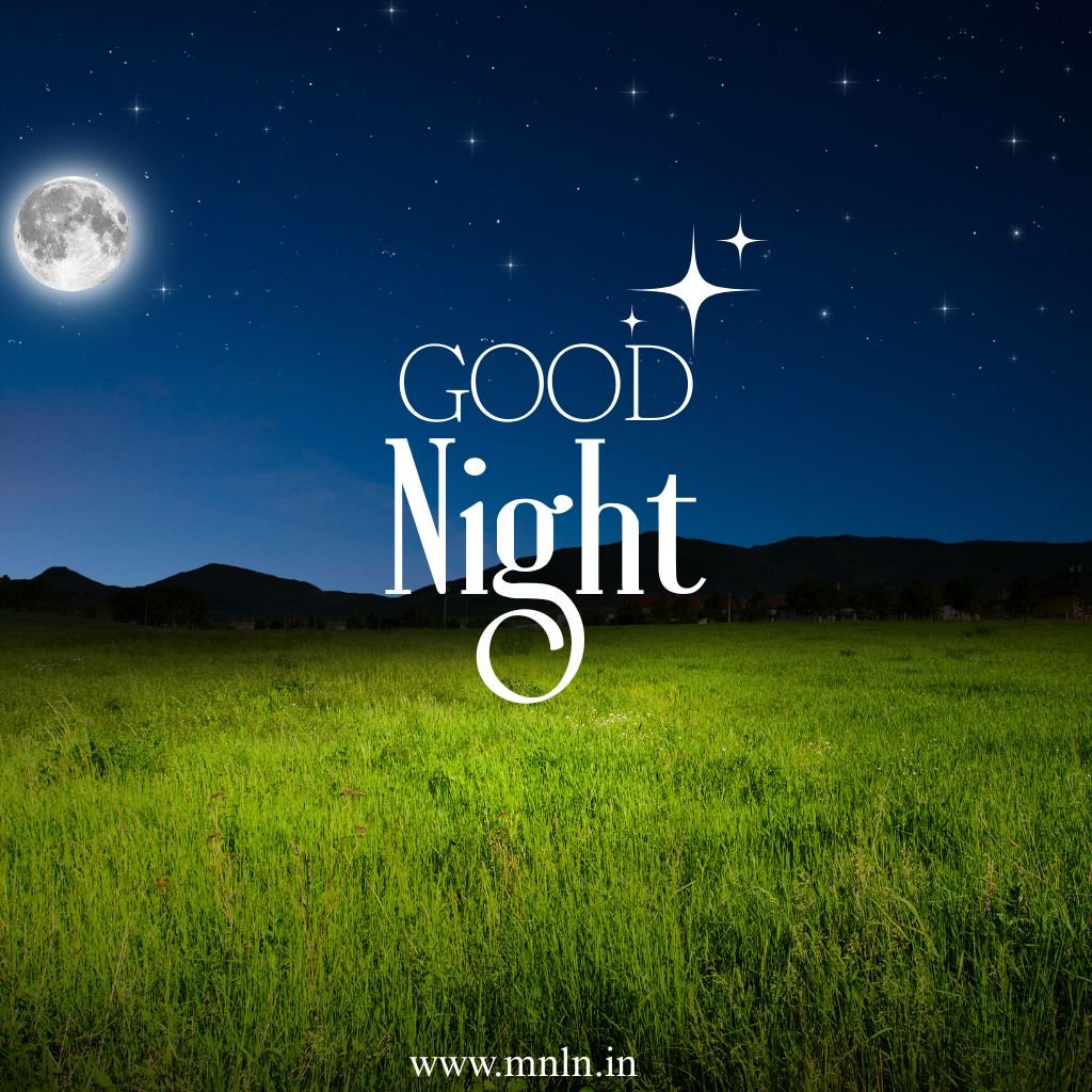 Beautiful good night image for sweet dreams