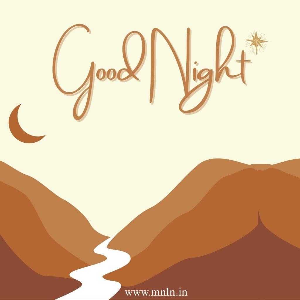 Good night image for a restful night