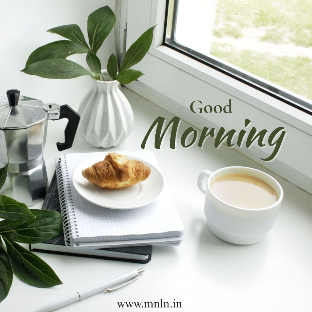 Good morning image with calm and relaxing feel