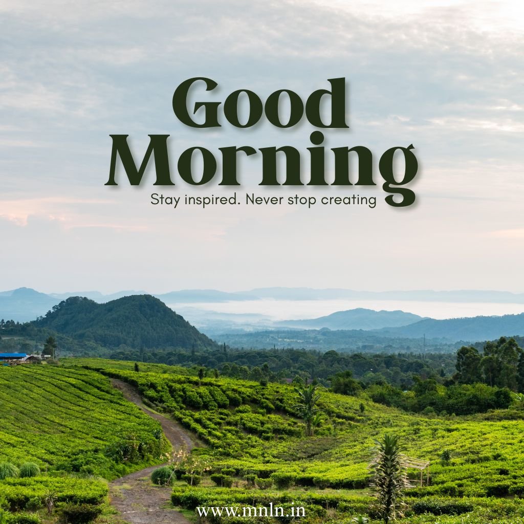 Good morning image with positive vibes