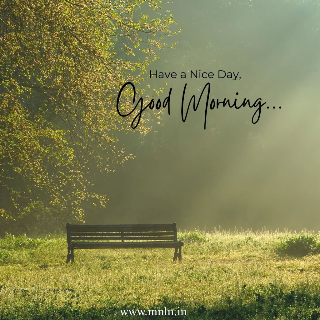 Good morning image with positive vibes